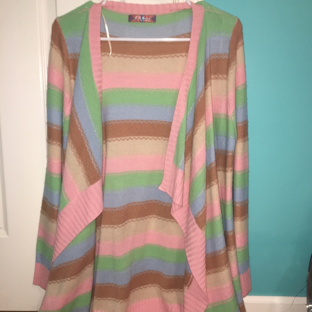 Striped Cardigan