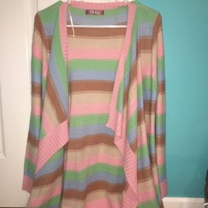 Striped Cardigan