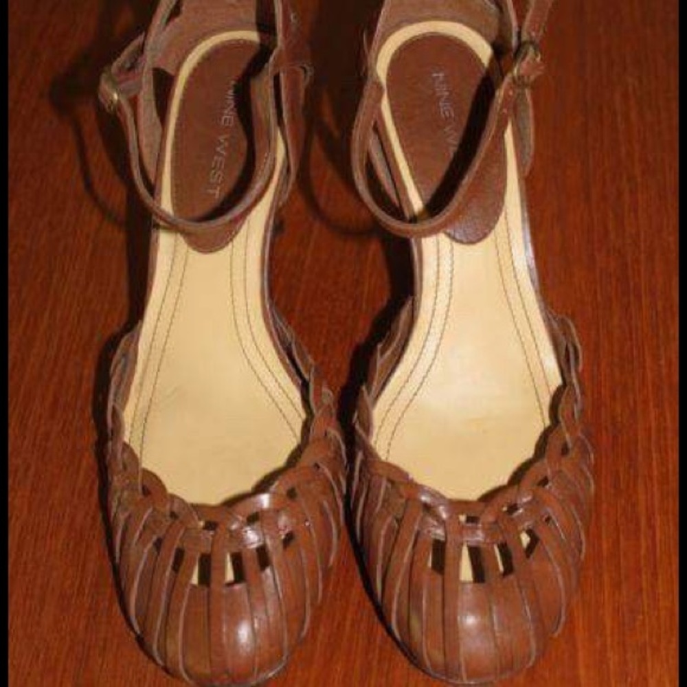 Nine West Woven Leather Pumps