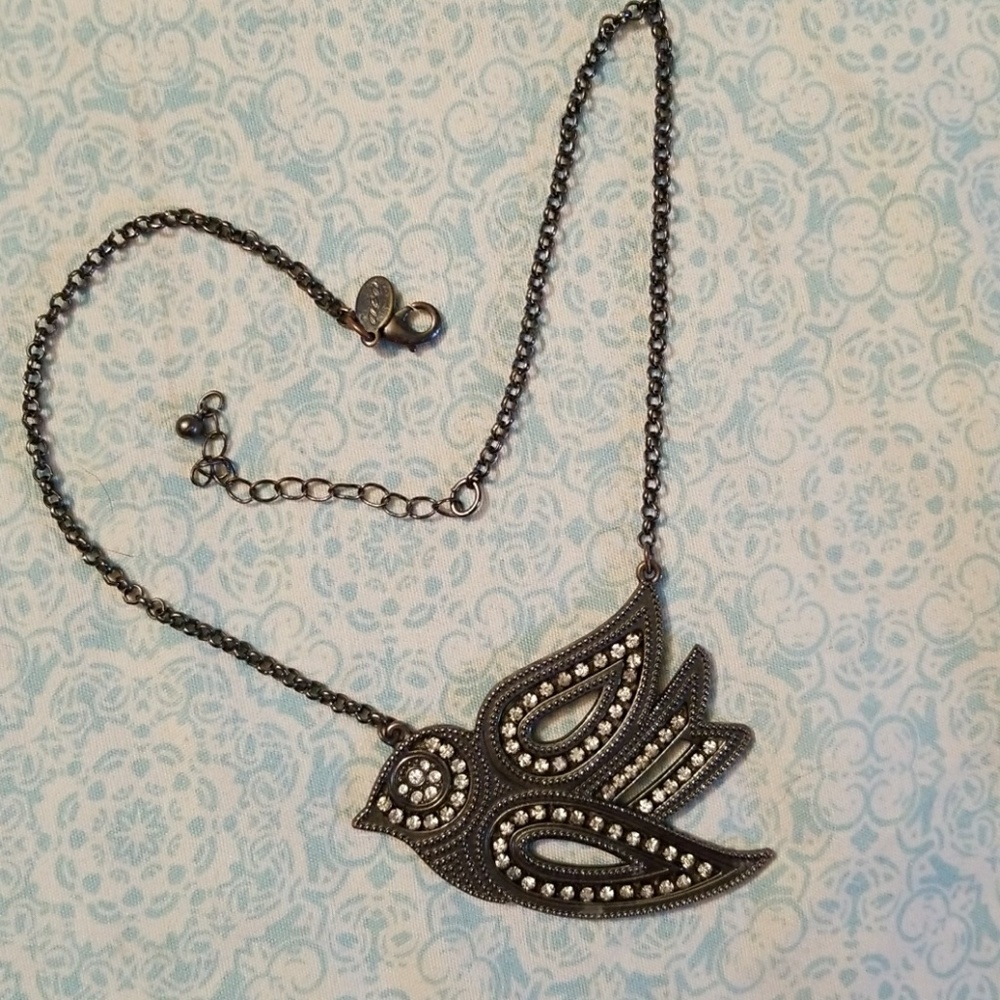 Black Bird Necklace