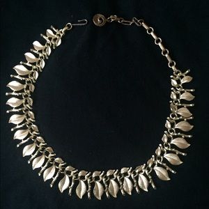 Sold Vintage Lisner  Statement Necklace