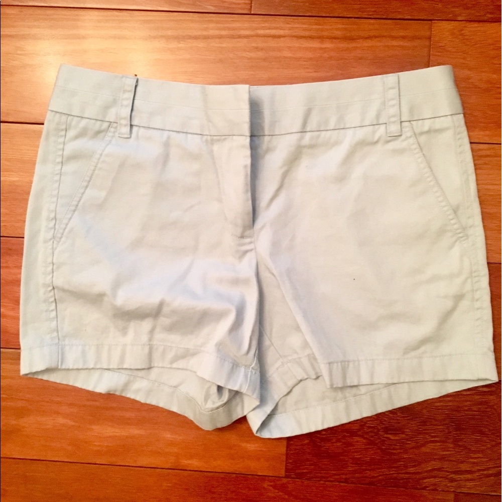 J. Crew Light Blue 5" Chino Shorts