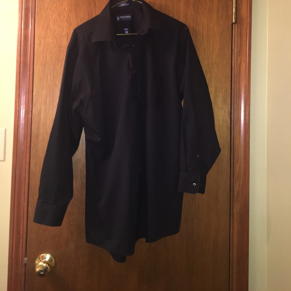 Black button up shirt