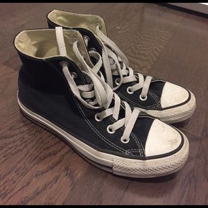Black Converse High Tops