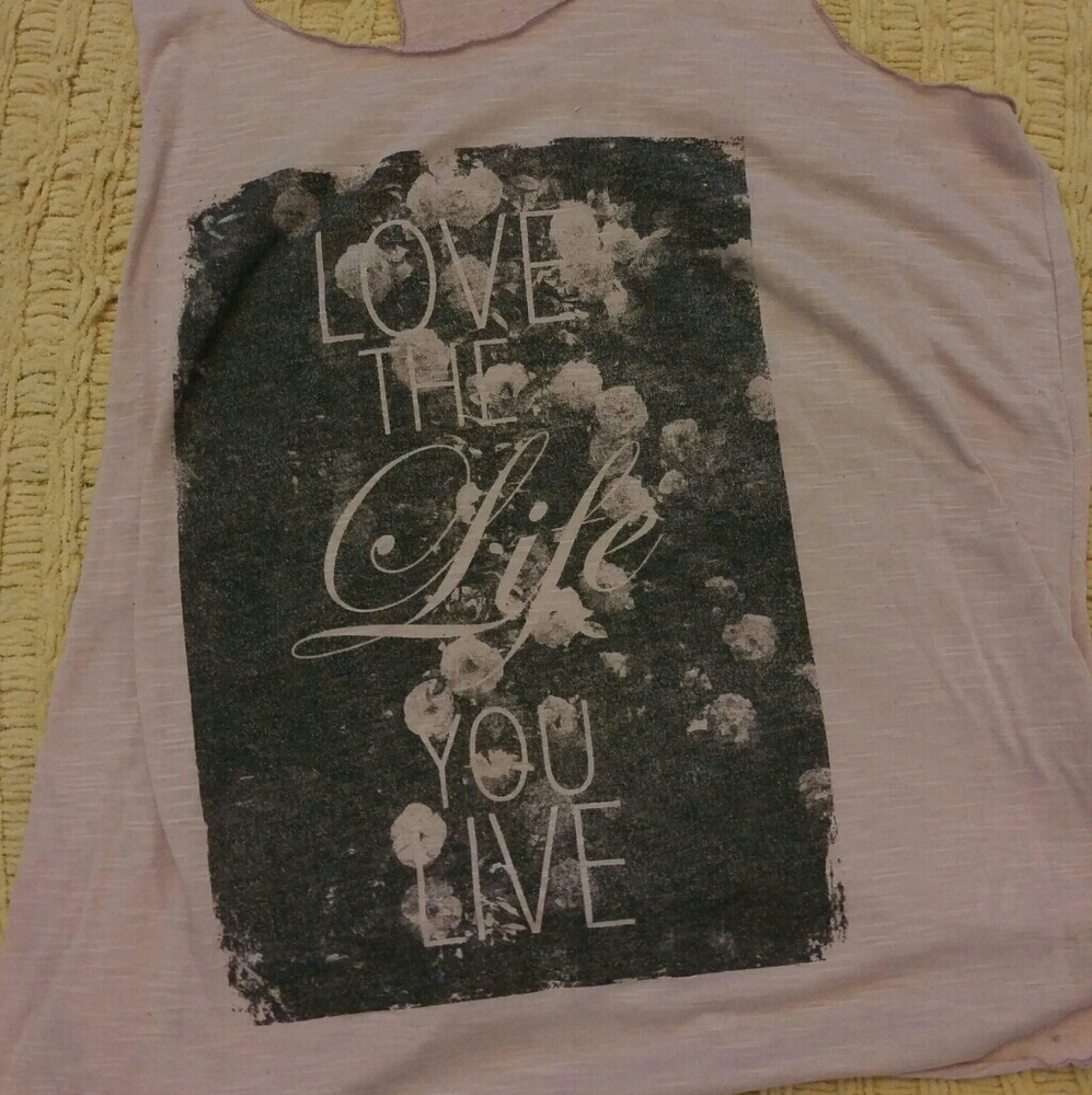 Cute pink tank