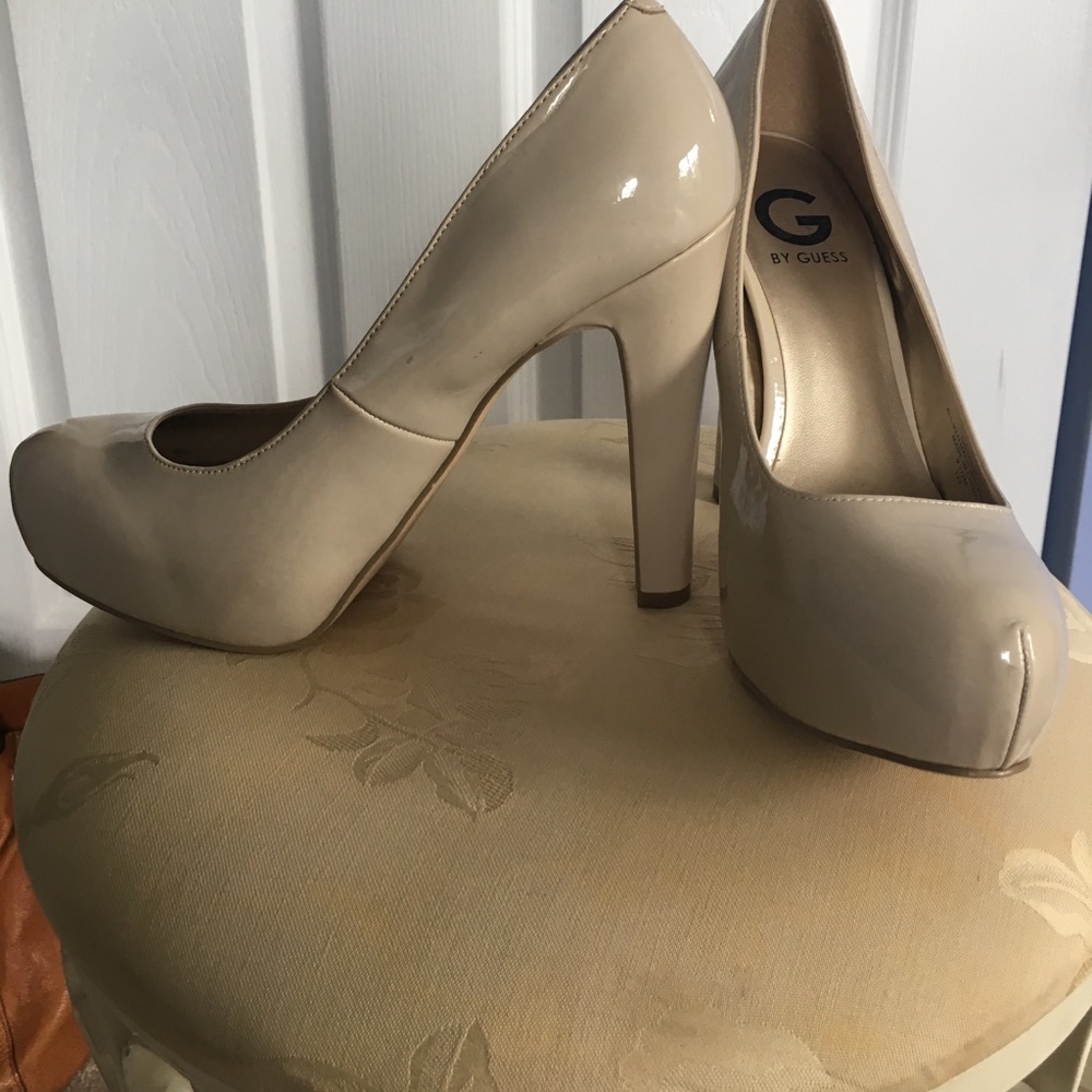 G by Guess Nude High Heels