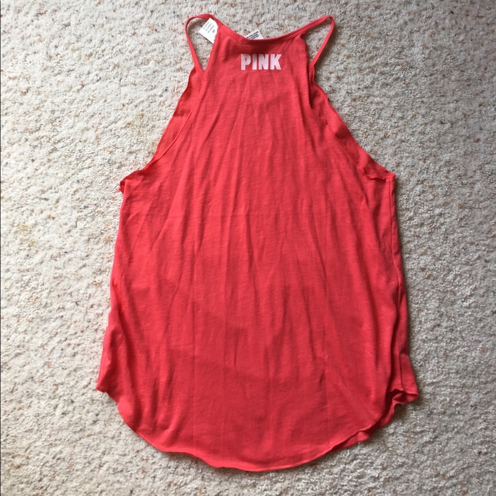 NWT PINK Gym Class Dropout Tank - Picture 3 of 4
