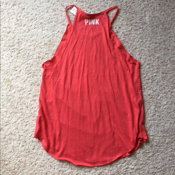 NWT PINK Gym Class Dropout Tank - Picture 3 of 4