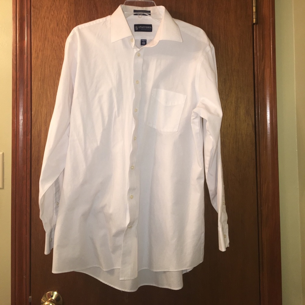 White button down shirt