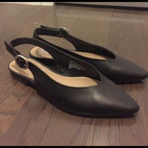 Steve Madden Sling Back Pointy Toe Flats