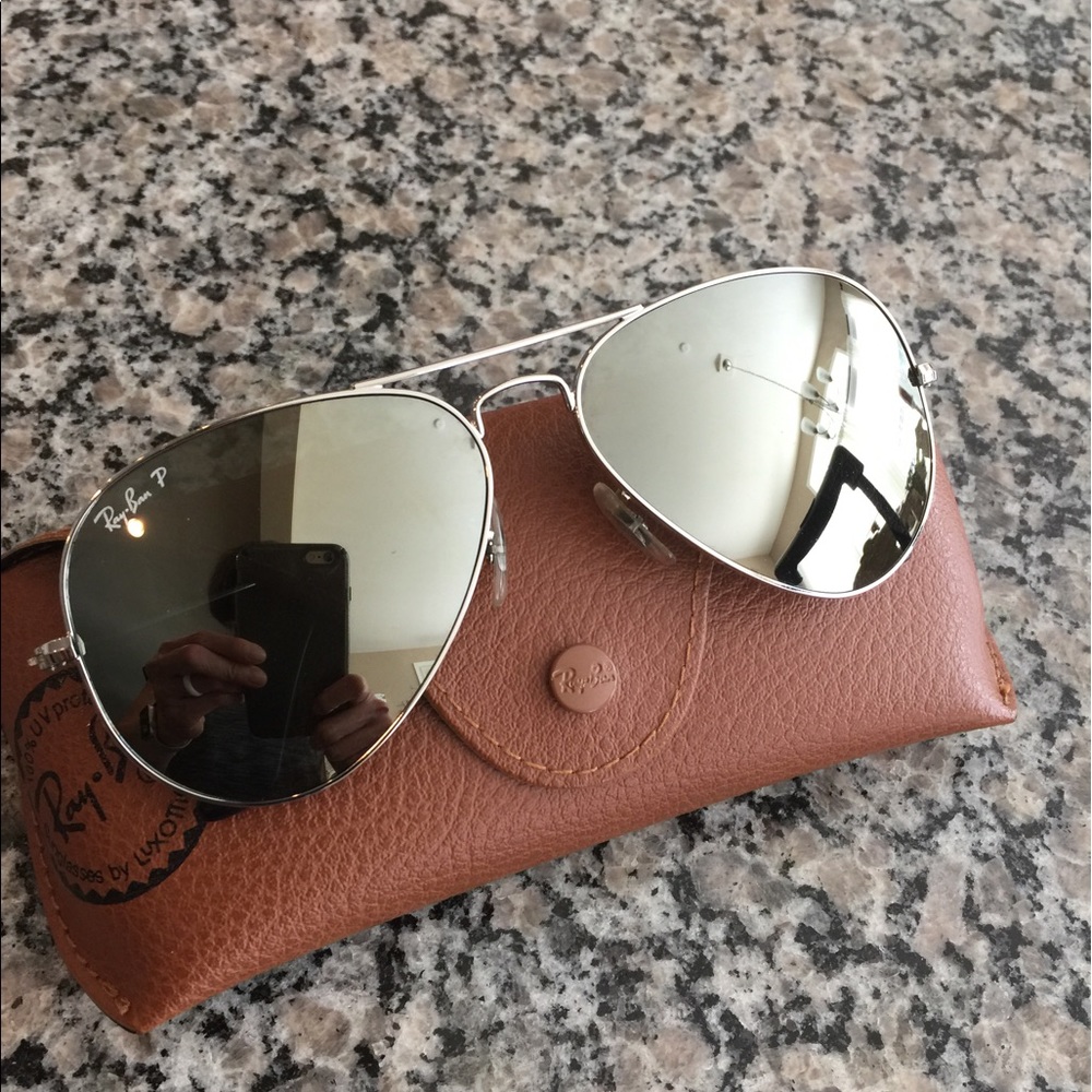 Ray ban polarized aviators