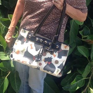 Dooney Bourke "Scottie" Tote