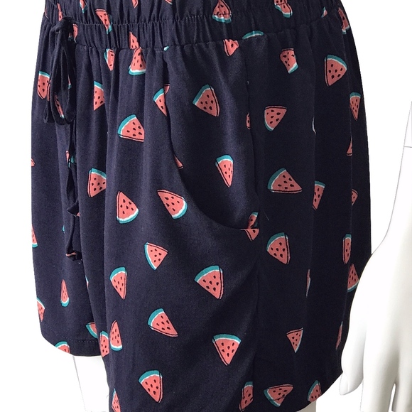 Beachy Watermelon Printed Shorts - Picture 4 of 5
