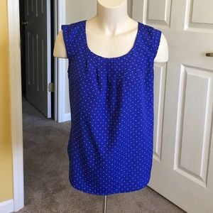 LAST CHANCE Polka Dot Cap Sleeve Top
