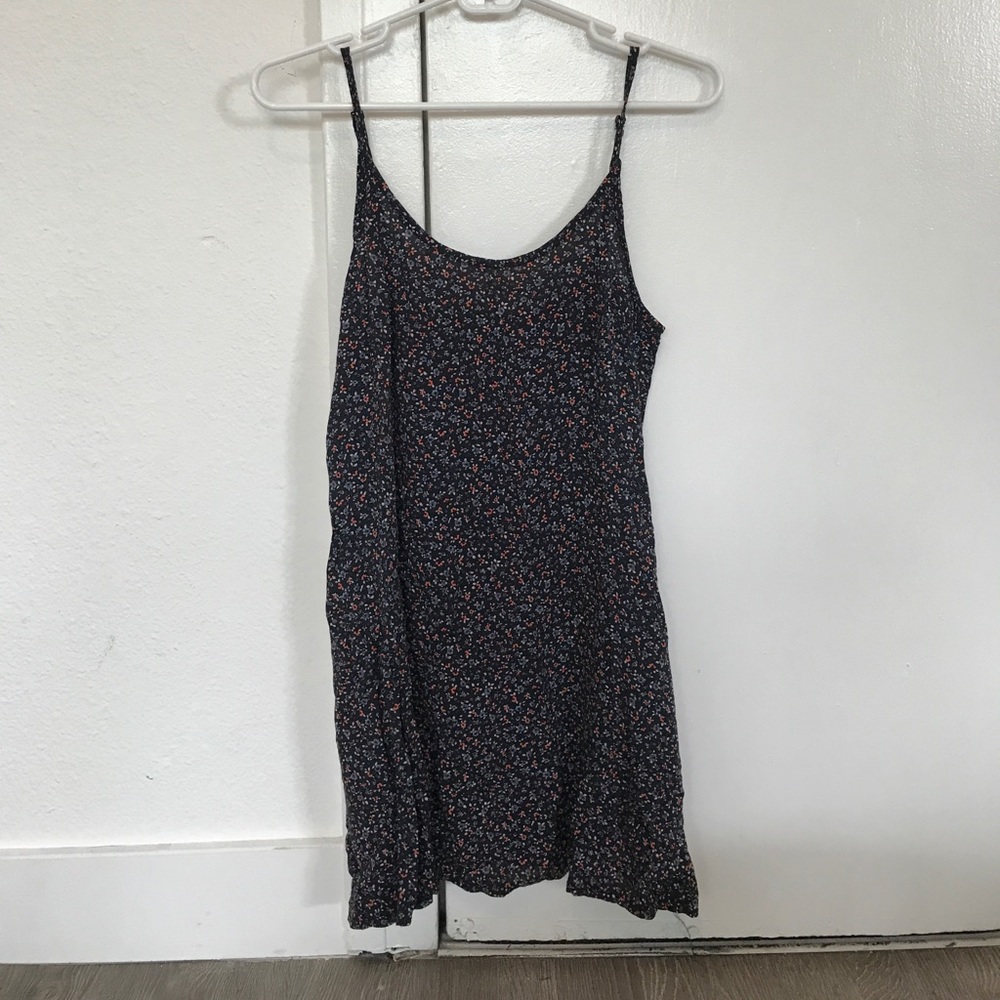 Brandy Melville navy floral dress