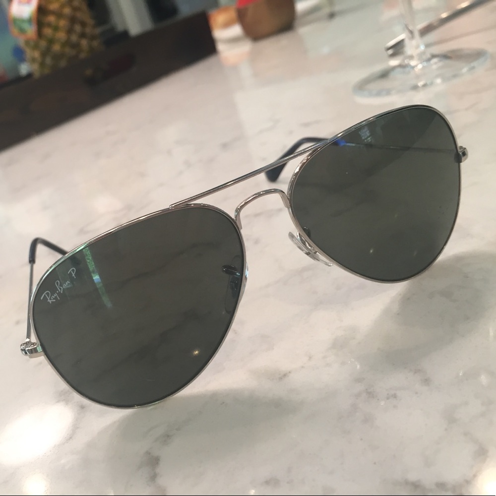 Polarized Ray Ban aviators