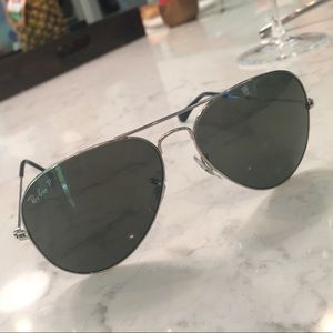 Polarized Ray Ban aviators