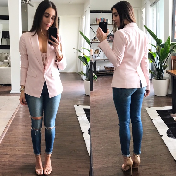 Blush Blazer - Picture 2 of 3