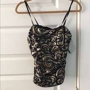 🌸BRAND:PAPAYA, SIZE:L, COLOR:GOLD,BLK