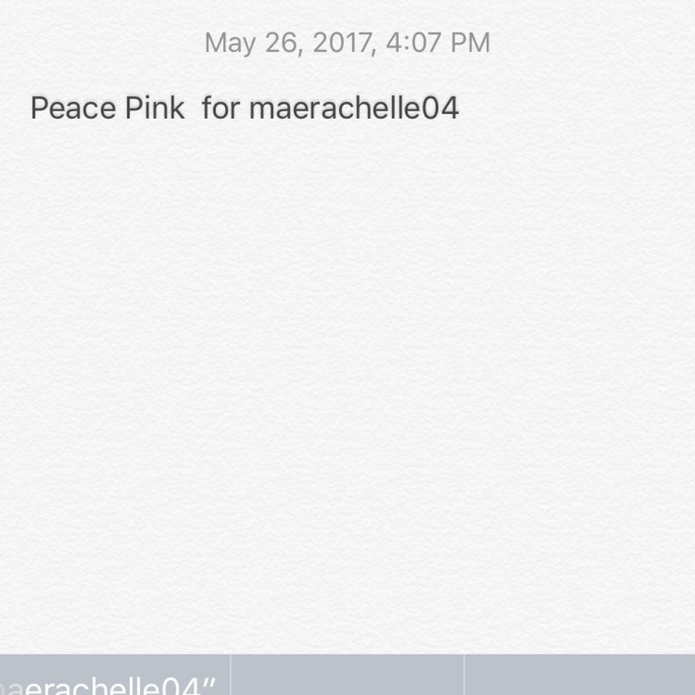 Peace Pink for maerachelle04