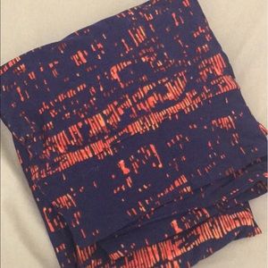 NWOT Lularoe tall and curvy leggings navy orange