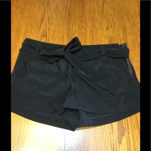 Dressy black shorts from Express
