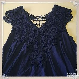 Adorable crochet top dress