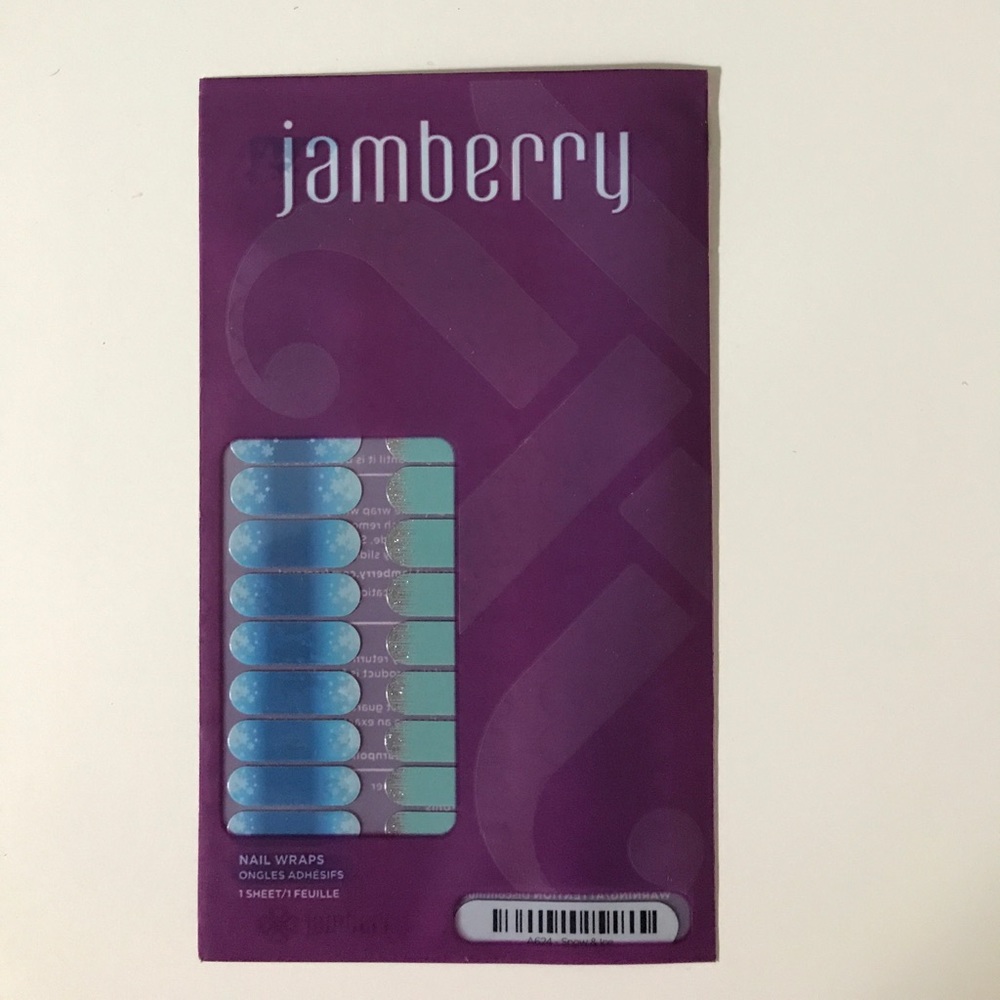 Jamberry Nail Wraps Snow & Ice
