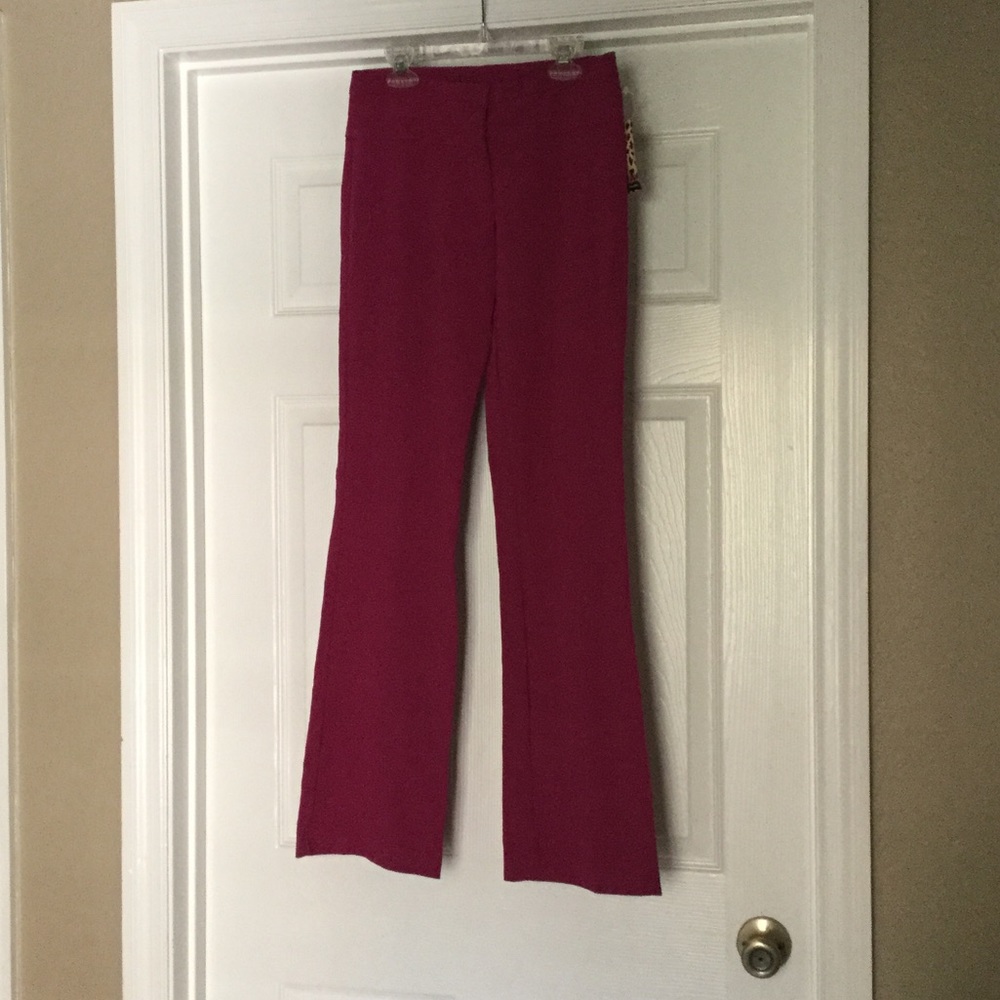 Magenta Straight-Leg Trousers 🎀NWT!