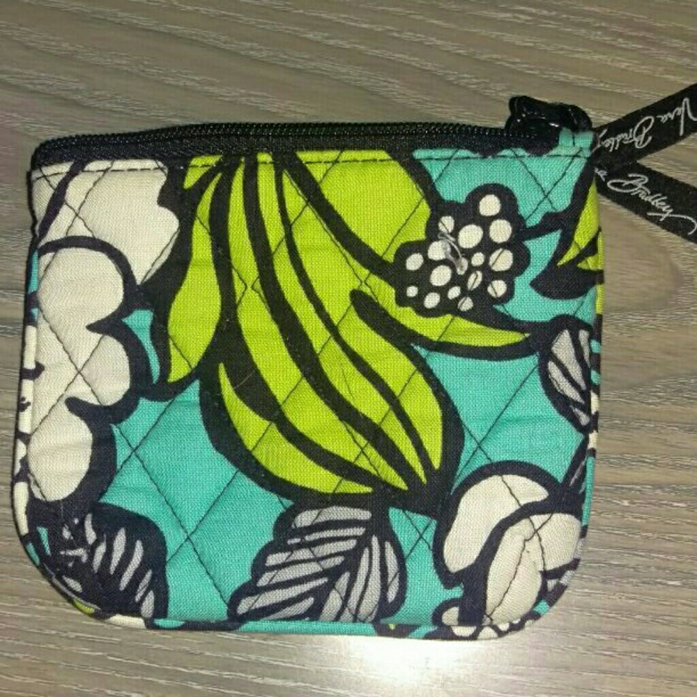 Vera Bradley Island Blooms Coin Purse