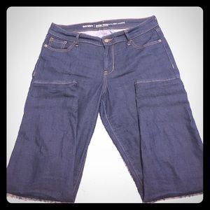 Old Navy Super Skinny Mid Rise Dark Jeans