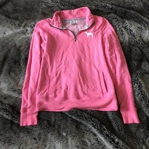 PINK VS Half Zip Sweatshirt