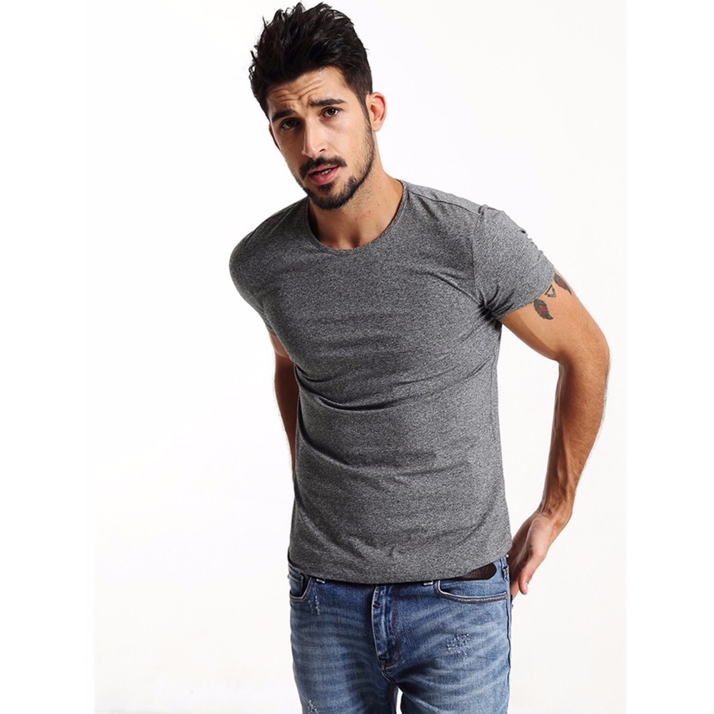 ▪NEW - Soft Cotton Crew Neck Tee