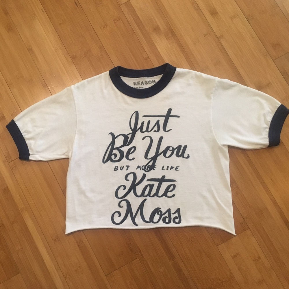 Urban Outfitters Kate Moss Cropped Tee