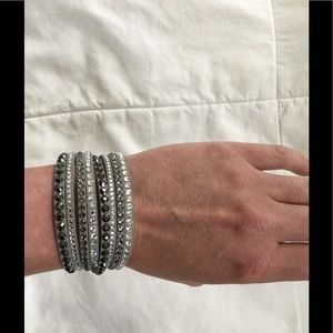 Swarovski Slake double wrap bracelet