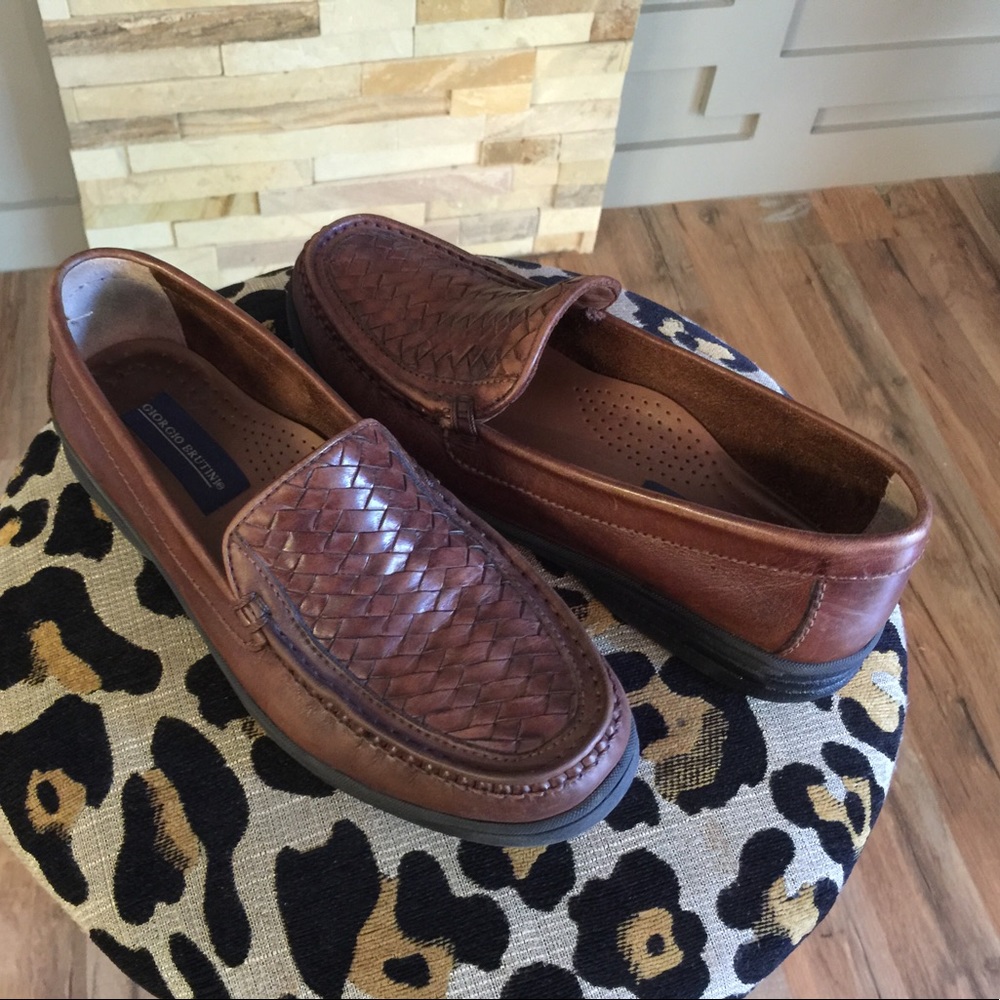Men's Giorgio Brutini Brown loafer size 8 1/2 D
