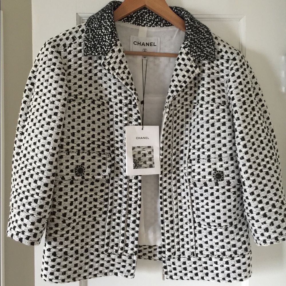 Chanel '17 Fantasy Tweed Jacket.