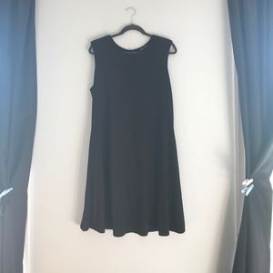 Forever 21 black t-shirt swing dress