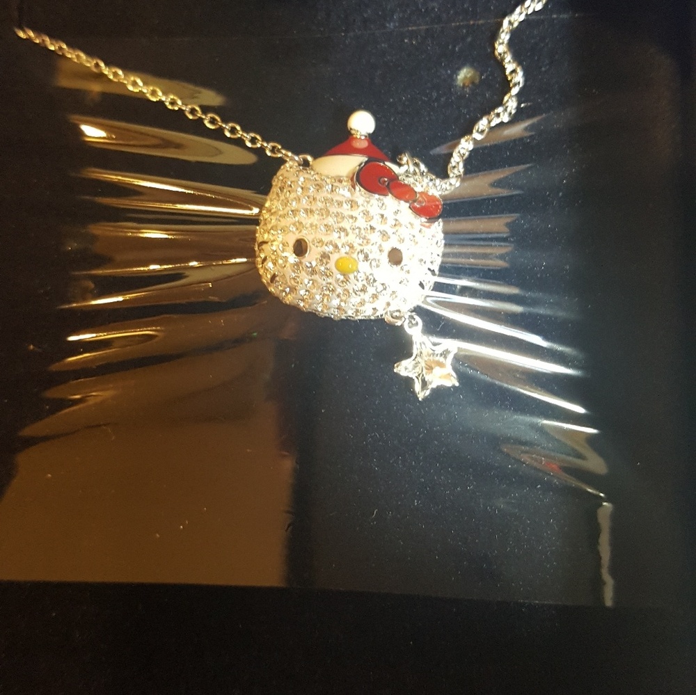 Swarovski Hello Kitty Holiday Necklace