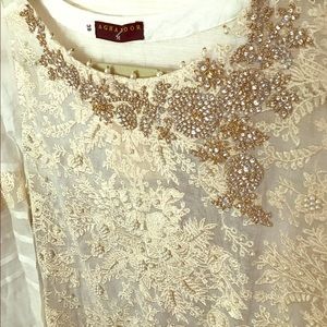 Off white Long Shit (Kameez)