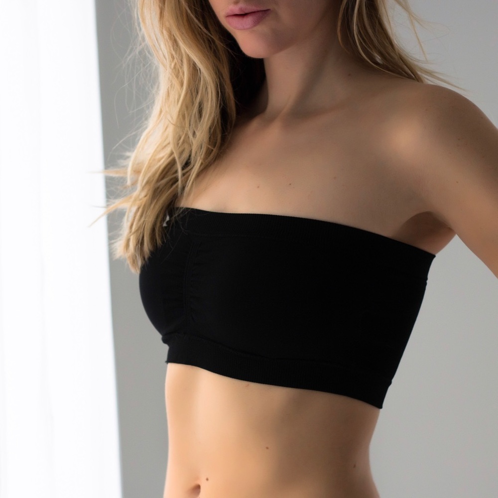 2 Pack: Padded Bandeau Bras - Picture 3 of 8