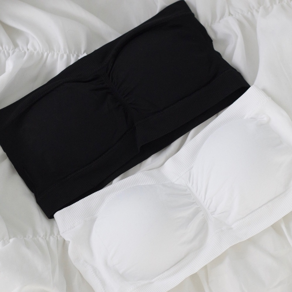 2 Pack: Padded Bandeau Bras - Picture 7 of 8