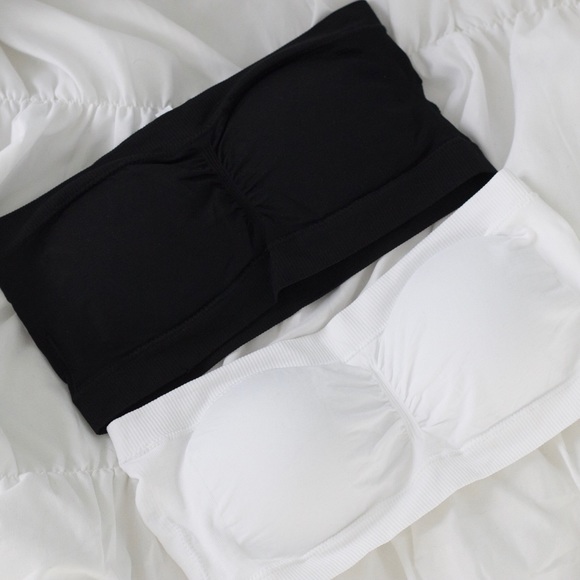 2 Pack: Padded Bandeau Bras - Picture 7 of 8