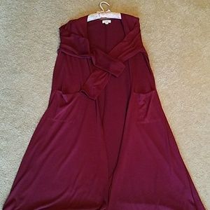 Maroon Medium Lularoe Sarah