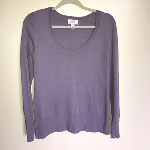 LOFT Lilac Pullover Sweater