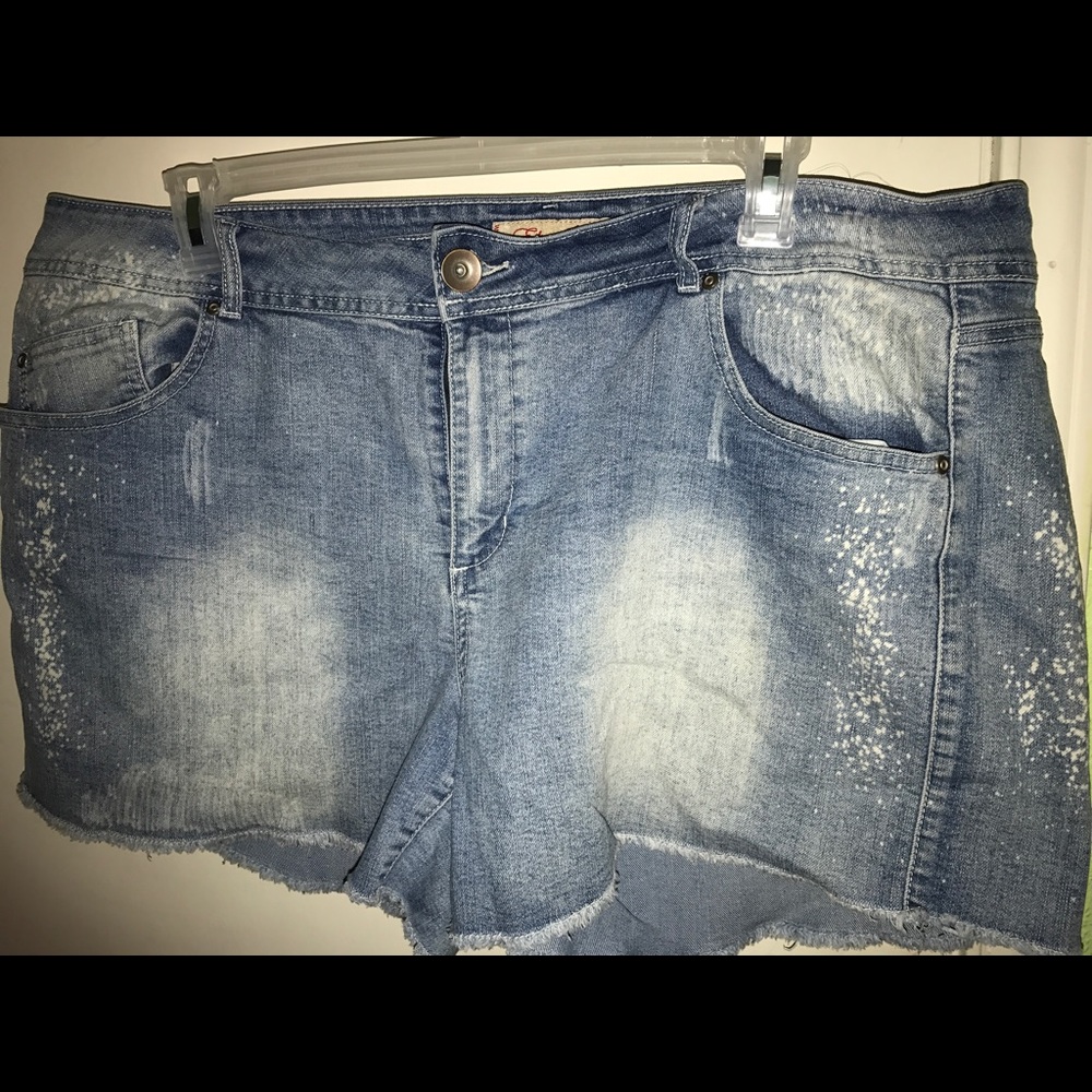 Plus Size jean shorts