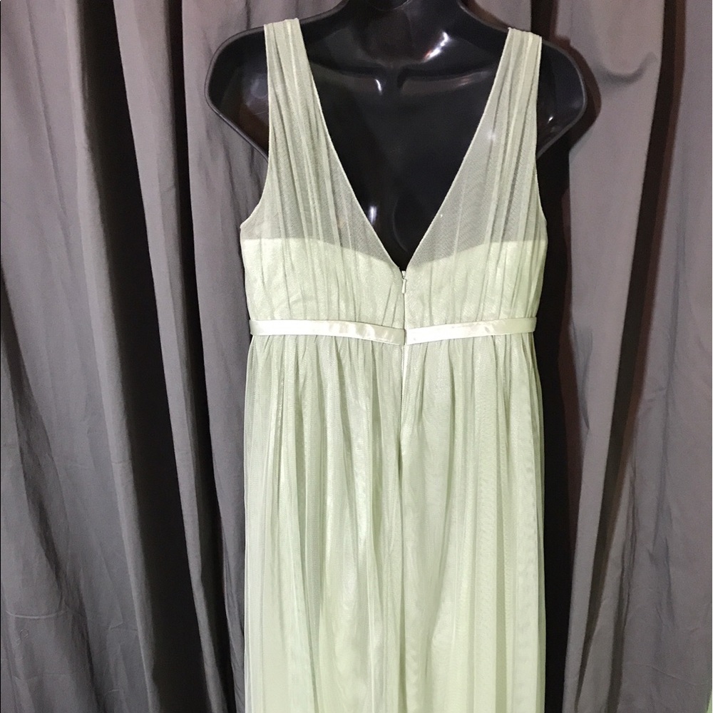 Melissa Sweet mint green cocktail dress Sz 8 - Picture 3 of 8