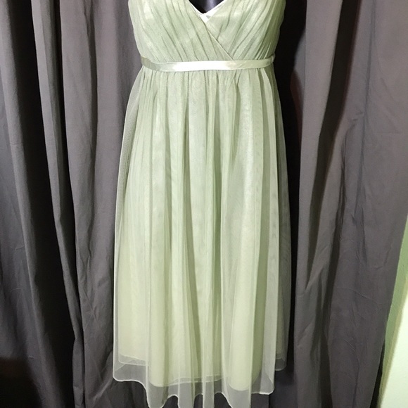 Melissa Sweet mint green cocktail dress Sz 8 - Picture 2 of 8