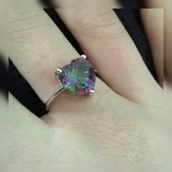 Jewelry - 2.6ct Brazil Rainbow Fire Mystic Topaz Ring