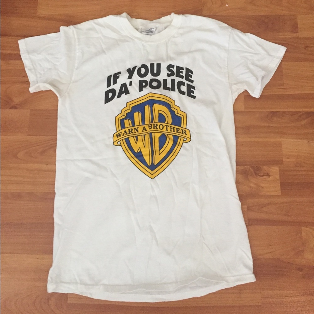"warn a brother" t shirt